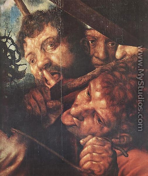 Christ Carrying the Cross (detail) 1553 - Jan Sanders Van Hemessen