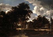 Wooded Landscape 1662 - Meindert Hobbema