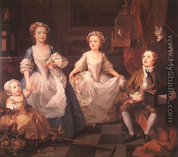 The Graham Children  1742 - William Hogarth