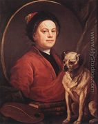 The Painter and his Pug 1745 - William Hogarth