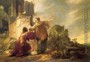 Abraham's Servant with Rebecca - Jacob Hogers