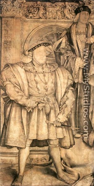 Henry VIII and Henry VII 1537 - Hans, the Younger Holbein