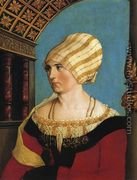 Portrait of Dorothea Meyer (nee Kannengiesser) 1516 - Hans, the Younger Holbein