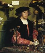 Portrait of the Merchant Georg Gisze 1532 - Hans, the Younger Holbein