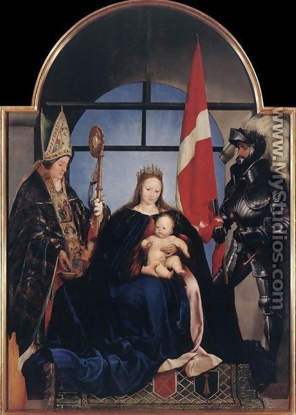 The Solothurn Madonna 1522 - Hans, the Younger Holbein
