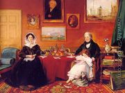 The Langford Family in their Drawing Room  1841 - James Holland