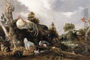 Orpheus Charming the Animals 1631 - Gillis Claesz. De Hondecoeter