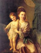 Anne Gardiner with her Eldest Son Kirkman  1776 - Nathaniel Hone