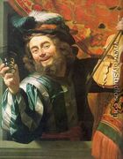 The Merry Fiddler  1623 - Gerrit Van Honthorst