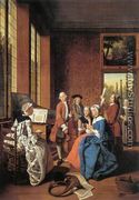 Concert in an Interior 1764 - Jan Jozef, the Younger Horemans