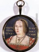 Portrait of Catherine of Aragon 1525-27 - Lucas Horenbout