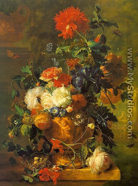Flowers  1722 - Jan Van Huysum