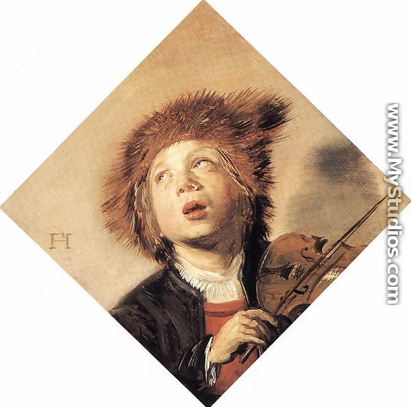 Boy Playing a Violin 1625-30 - Frans Hals