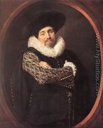 Portrait of a Man  1622 - Frans Hals