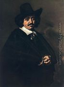 Portrait of a Man  c. 1655 - Frans Hals
