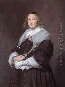 Portrait of a Standing Woman  1643-45 - Frans Hals