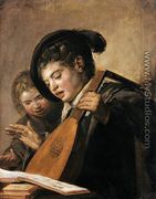Two Boys Singing  c. 1625 - Frans Hals