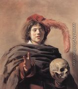 Young Man with a Skull (Vanitas)  1626-28 - Frans Hals