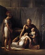 The Death of Belisarius' Wife c. 1817 - Francois-Joseph Kinsoen