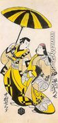 Hayakawa Hatsuse and Nakamura Shichisaburo  1702 - Torii Kiyonobu