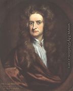 Portrait of Sir Isaac Newton  1702 - Sir Godfrey Kneller