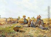 Harvest Repast  1875 - Daniel Ridgway Knight