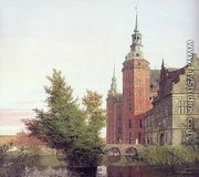 Frederiksborg Castle Seen from the Northwest  1836 - Christen Kobke