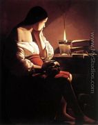 Magdalen with the Smoking Flame c. 1640 - Georges de La Tour