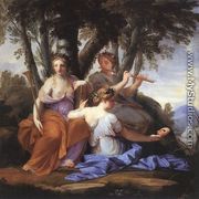 The Muses- Clio, Euterpe and Thalia  1652-55 - Eustache Le Sueur
