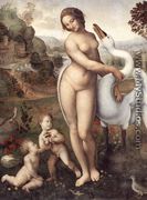 Leda and the Swan 1505-10 - Leonardo Da Vinci