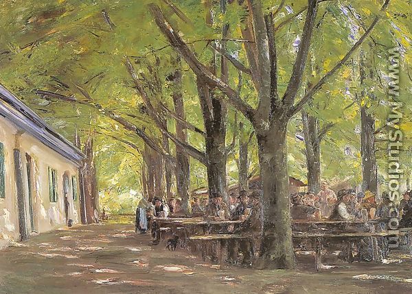 Country Tavern at Brunnenburg  1893 - Max Liebermann