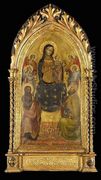 Madonna and Child Enthroned - Lippo D`Andrea