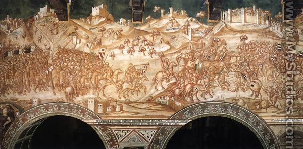 Victory of the Sienese Troops at Val di Chiana in 1363,   1364 - Lippo Di Vanni