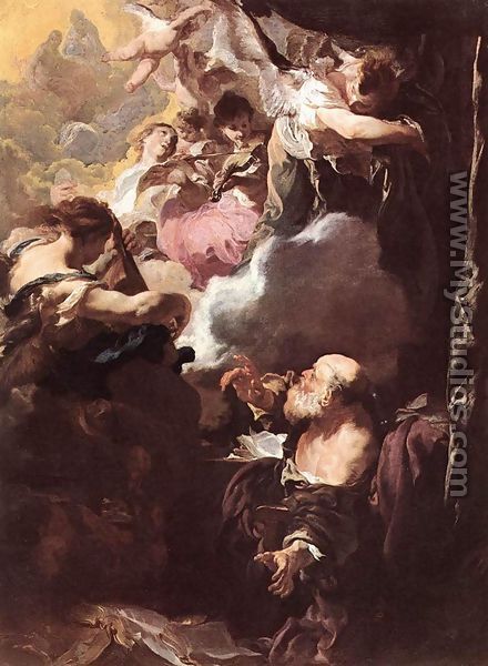 The Ecstasy of St Paul - Johann Liss