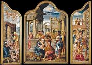 Triptych 1532-33 - Lambert Lombard
