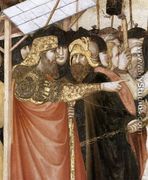 The Capture of Christ (detail) c. 1320 - Pietro Lorenzetti