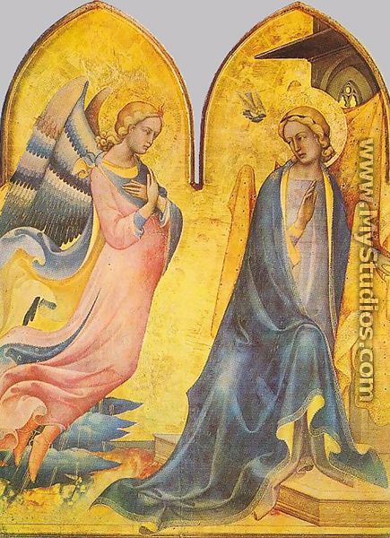 The Annunciation 1410-15 - Lorenzo Monaco