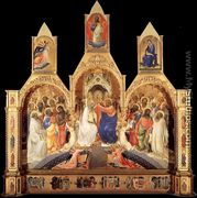 The Coronation of the Virgin 1414 - Lorenzo Monaco