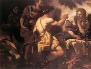 Jupiter and Mercury at Philemon and Baucis  1659 - Johann Karl Loth