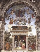Assumption and Annunciation 1489-91 - Filippino Lippi