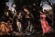 The Nativity with Two Angels c. 1490 - Filippino Lippi