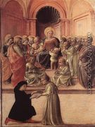 Madonna and Child with Saints and a Worshipper c. 1437 - Fra Filippo Lippi
