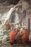 St John Taking Leave of his Parents (detail) 1452-65 - Fra Filippo Lippi