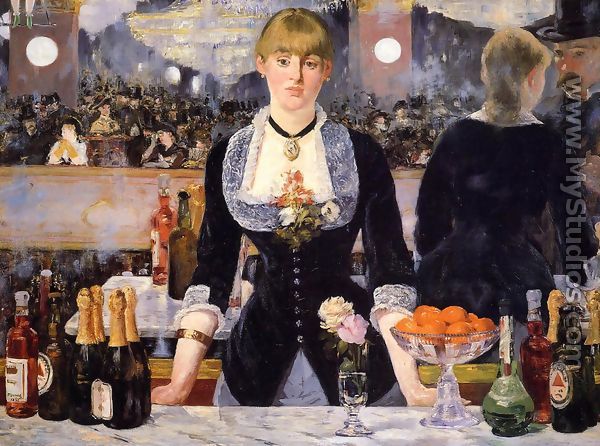 The Bar at the Folies Bergere 1882 - Edouard Manet