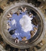 Ceiling Oculus 1471-74 - Andrea Mantegna