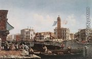 The Grand Canal with the Fishmarket c. 1740 - Michele Marieschi