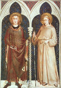 St. Louis of France and St. Louis of Toulouse  1321 - Simone Martini