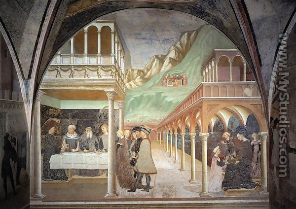 Banquet of Herod 1435 - Tommaso Masolino (da Panicale)