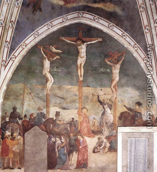 Crucifixion 1428-30 - Tommaso Masolino (da Panicale)