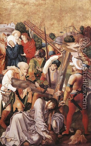 Christ Carrying the Cross 1506 - Master M.S.